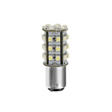 24/28V Hyper-Led 39 39 SMD x 1 chips P21/5W BAY15d 1 pz Bianco Doppia polarità