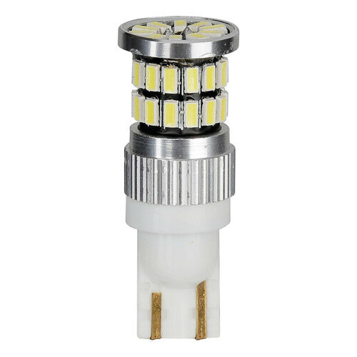 24-30V Mega-Led 36 36 SMD x 1 chip T10 W2,1x9,5d 2 pz Bianco Doppia polarità