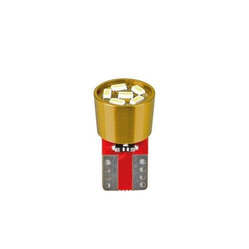 Pilot 24-30V Led series 6 Led SMD T10 W2,1x9,5d 2 pz Busta Arancio res. inc.