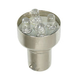 24V Multi-Led Lamp 5 Led - (R10W) - BA15s - 1 pc - Box - White