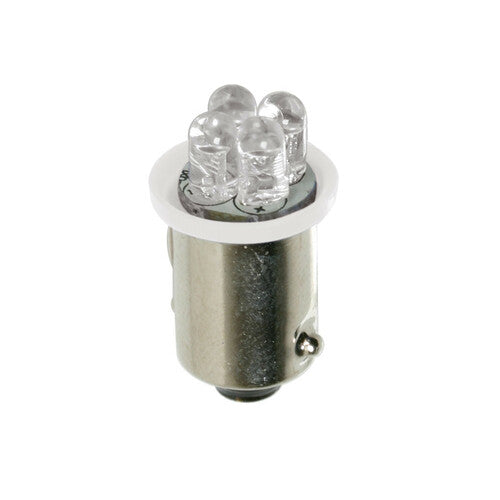 24V Micro Lamp 4 LEDs - (T4W) - BA9s - 2 pcs - Box - White