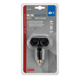 Lámpara AD-1, adaptador de doble casquillo, 12/24 V 98348
