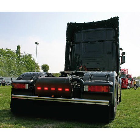 Lampa Luce perimetrale a 4 Led, 24V - Rosso