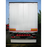 5-LED perimeter light with reflector, 24V - Red