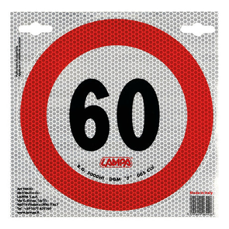 Speed ​​limit sign - 60 km/h