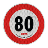 Geschwindigkeitsbegrenzungsschild – 80 km/h 98442