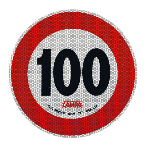 Lampa Contrassegno limite velocità - 100 Km/h 98444