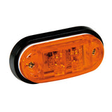 2-LED-Seitenmarkierungsleuchte, 24 V – Orange 8482