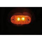 2-LED-Seitenmarkierungsleuchte, 24 V – Orange 8482