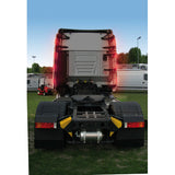 Lampa Luce ingombro a 6 Led, 24V - Rosso 98487