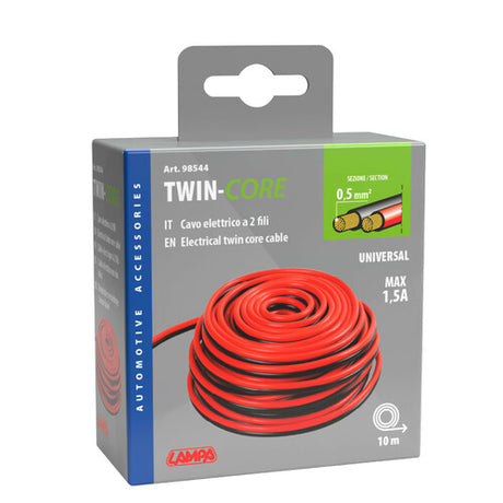 Lampa Cavo elettrico a due fili - 0,5 mm x 10 m