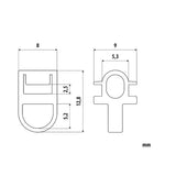 Sliding Track Lamps - G-2 - 25 pcs