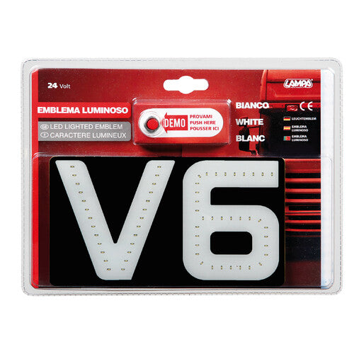 Lampa Emblema luminoso, 24V - V6