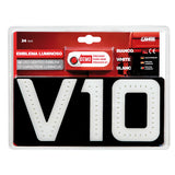 Lampenemblemleuchte, 24V - V10