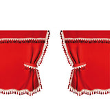 Dunkellampe, Mittelvorhänge für Lkw, Standardkabine – Rot