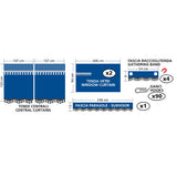 Lampa Premiere, set tende in microfibra per camion - Beige