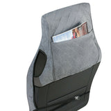 Melissa Mikrofaser-LKW-Vorhang- und Sitzbezugset – Grau