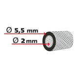 Lampa Tir Kabel mit Kabelschuhen - 34 m 98692