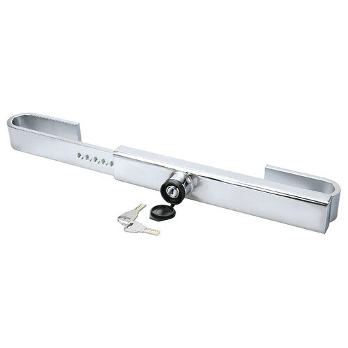 Lampa Zanna 2, Hecktürschloss aus verchromtem Stahl