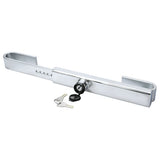 Lampa Zanna 2, Hecktürschloss aus verchromtem Stahl