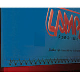 Lampa Set 4 pezze adesive per teloni camion - Trasparente