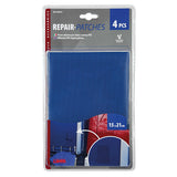 Set of 4 Adhesive Patches for Truck Tarps - Blue