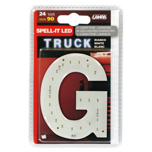 Lámpara Spell-It Led, 90 mm, 24 V - Blanca - G 98729