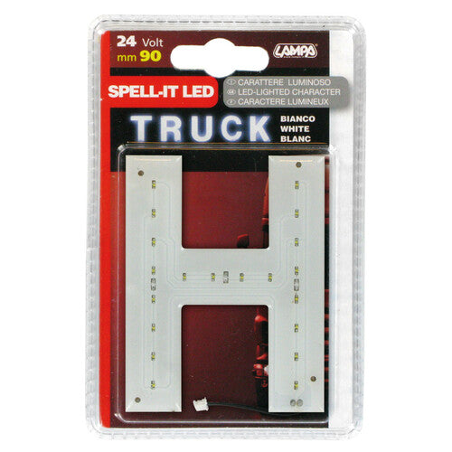 Lampa Spell-It Led, 90 mm, 24V - Bianco - H