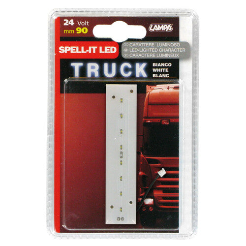 Lampa Spell-It Led, 90 mm, 24V - Bianco - I