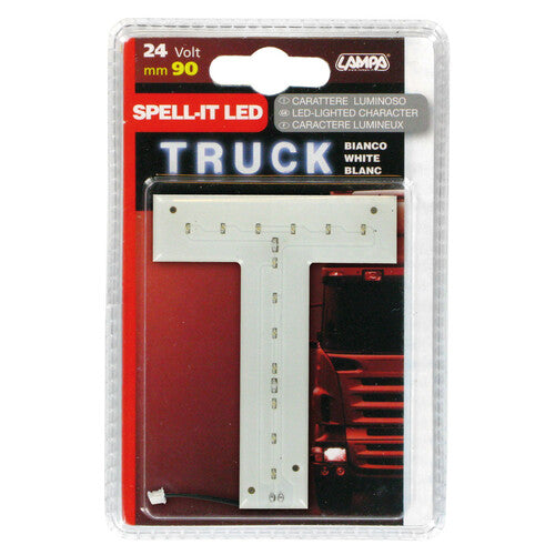 Lampa Spell-It Led, 90 mm, 24V - Bianco - T