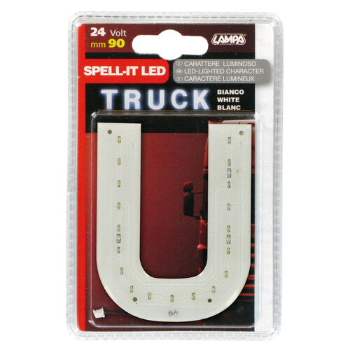 Lampa Spell-It Led, 90 mm, 24V - Bianco - U 98743