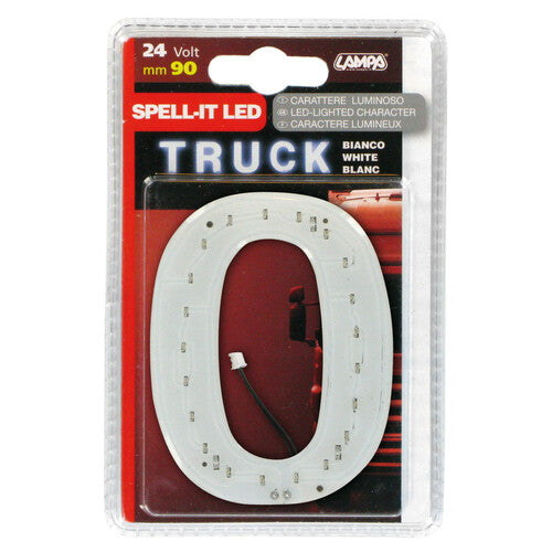 Lampa Spell-It Led, 90 mm, 24V - Bianco - 0 98758