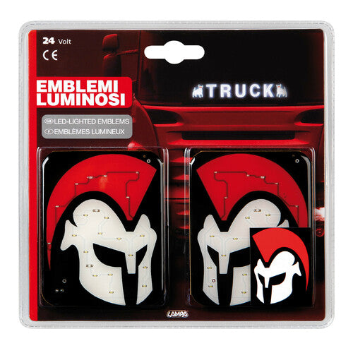 Lampa Spell-It Led coppia emblemi, 24V - Elmo 98867