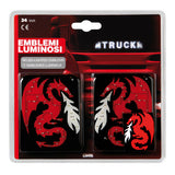 Spell-It Led Emblem Lamp Pair, 24V - Dragon