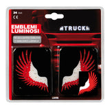 Spell-It Led Emblem Lamp Pair, 24V - Wing