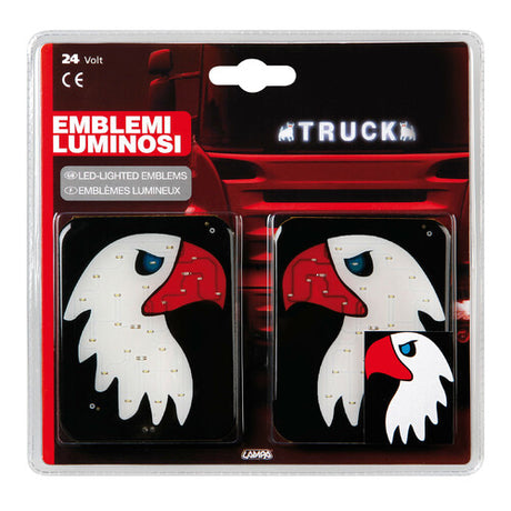 Spell-It Led Emblem Lamp Pair, 24V - Eagle