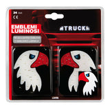Lampa Spell-It Led coppia emblemi, 24V - Aquila 98873