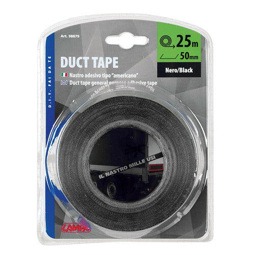 American Style Tape - 50mm x 25m - Black