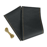 Lampa Premium Truck Leather Steering Wheel Cover - M - 44/46 cm - Black/Beige