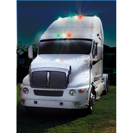 Lampa Pair of 1 LED side marker lights, 24V - Green