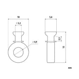 Lampa Scorrevoli per binari - G-7 - 25 pz 99001