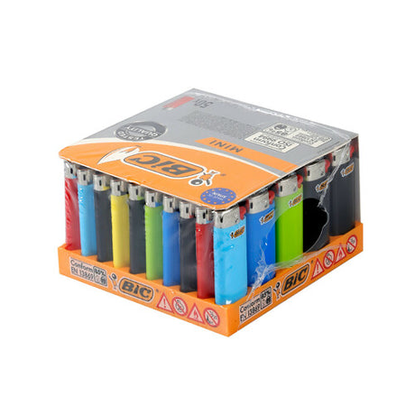 Lampa Accendini Bic Classic Mini J25. Display da 50 pezzi colori assortiti
