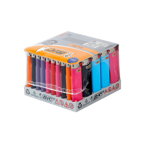 Lampa Accendini Bic Classic Slim J23. Display da 50 pezzi colori assortiti