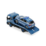 Grúa de Policía de Burago con Coche, Burago, Escala 1:43