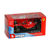 Coches de F1 Burago, Ferrari Hamilton en pruebas en Fiorano, Burago, escala 1:43