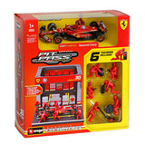 Burago Pit Stop Ferrari SF-24 Leclerc, Burago, escala 1:43