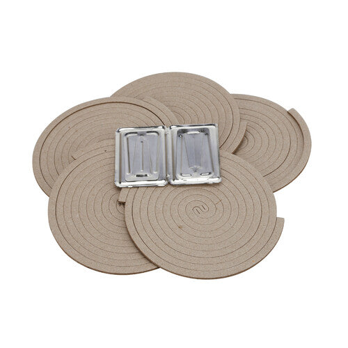 Lámpara antimosquitos Orphea, repelente de mosquitos, paquete de 10 espirales CP188204