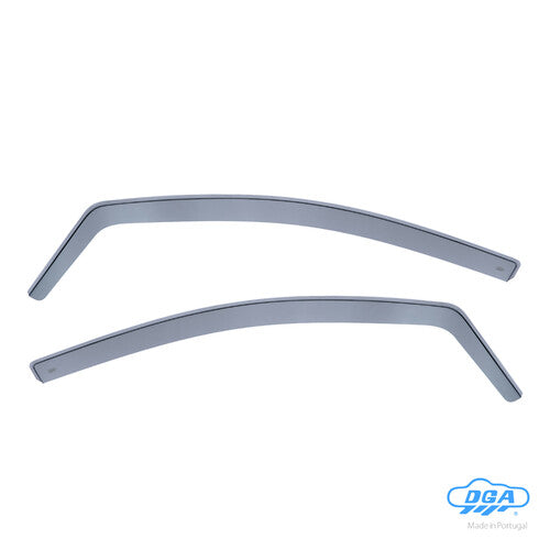DGA Windabweiser für lange Fenster Fiat Grande Punto 3-Sitzer 09/05>04/12