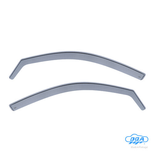 Deflectores de viento DGA para ventanillas largas Mitsubishi Colt 5p (06/04-12/08)