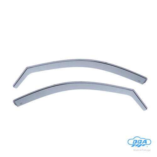 Deflectores de viento para ventanillas largas DGA Mitsubishi L200 Cabina Doble (01/05-08/15)